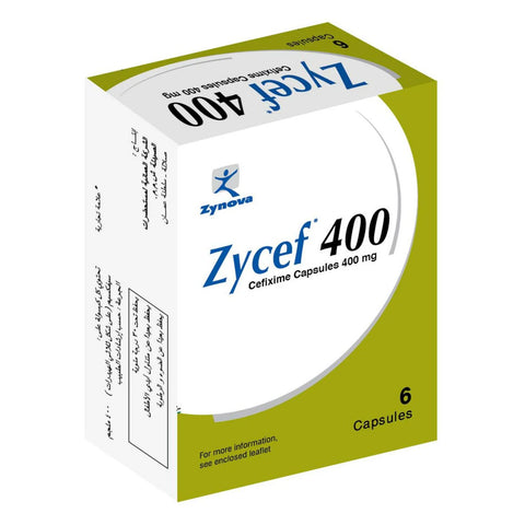 Zycef Capsule 400Mg 6 PC