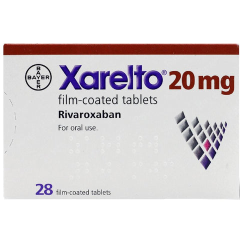 Xarelto 20mg 28s Tab