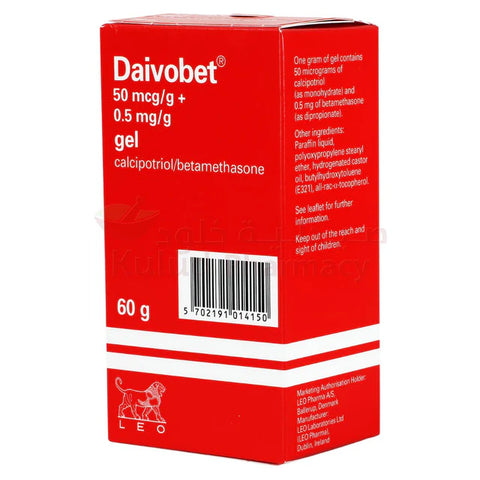 Daivobet Gel  0.5MG/GM  60GM