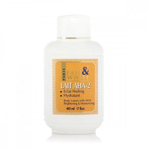 Fair & White Aha-2 Brightening & Moisturizing Lotion, 485 ML