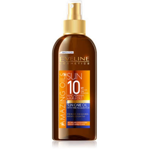 Eveline Amazing Oils Sun Care Spf10 150Ml
