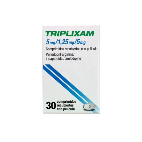Triplixam 5/12.5/5 mg Tab 30's