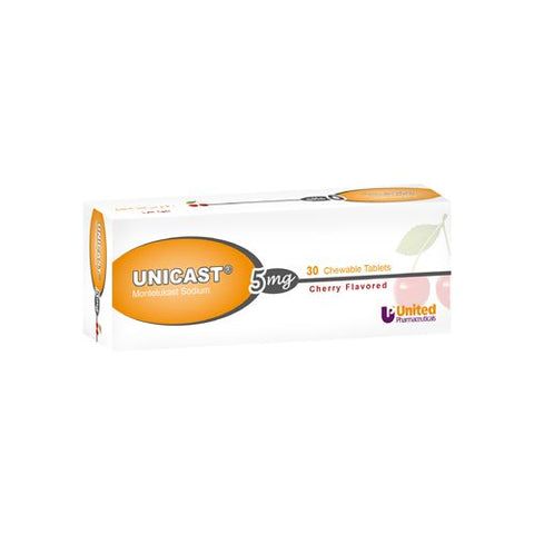 Unicast 5Mg Chewable Tab 30S