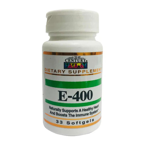 21St Century Vitamin E 400 DL Tablet, 30's