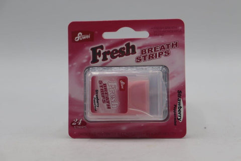 Fresh Breath Stripssuper Strawberry, 24's