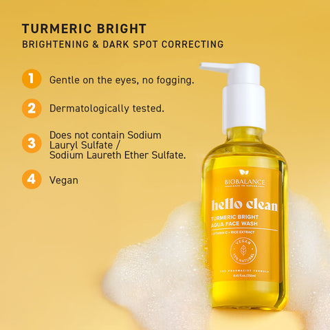 Bio Balance Hello Clean Turmeric Face Wash 250ml