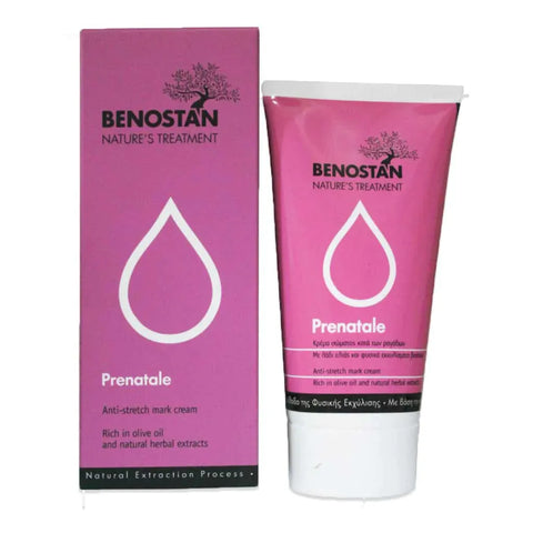BENOSTAN PRENATALE ANTI STRETCH MARK CREAM 150ML -  - Mother & Baby Care, Personal Care, Pregnancy Care, Women Care -  - PharmaCare Online 