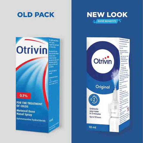 Otrivin Adult Nasal Spray 0.1% 10Ml