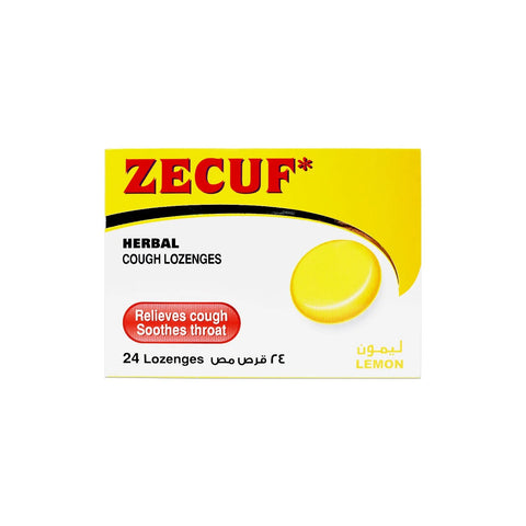 Zecuf Lozenges Lemon 24's