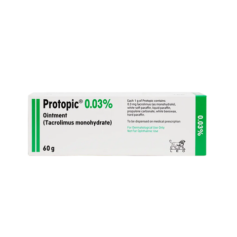 Protopic Tablets Protopic 0.03% Ointment 60 gm – PharmaCare Online