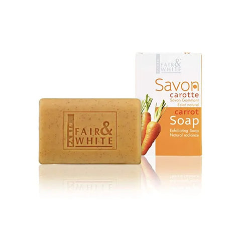 Fair & White Carrot Exfoliating Soap, 200 Gm