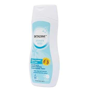 Betadine Intimate Wash Odour Control Witch Hazel 50ml