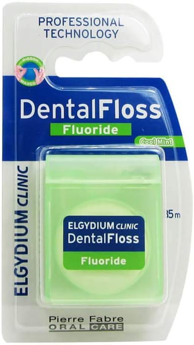 Elgydium Dental Floss Fluoride Mint, 50 MM