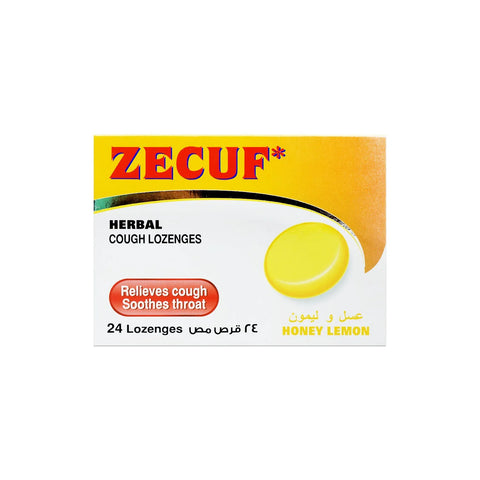 Zecuf Lozenges Honey Lemon 24's