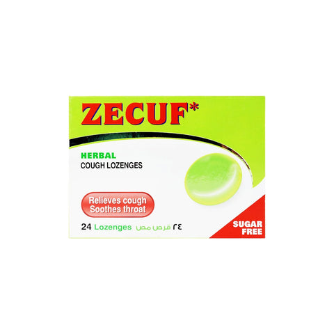 Zecuf Lozenges Sugar Free 24's