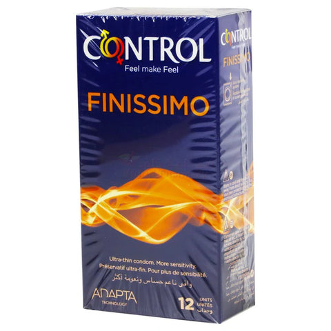 Control Finissimo Ultra Thin Condoms, 12's