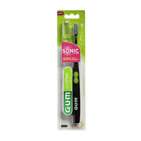 Gum 4100 Activital Sonic Power Toothbrush, Soft