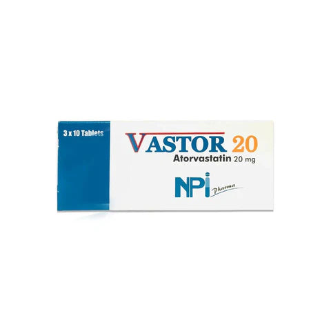Vastor 10 mg Tab 30's