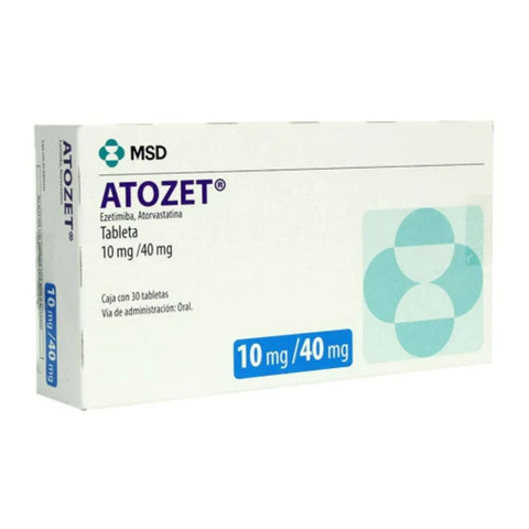 Atozet Tablet 10/40 Mg 30 Tablets