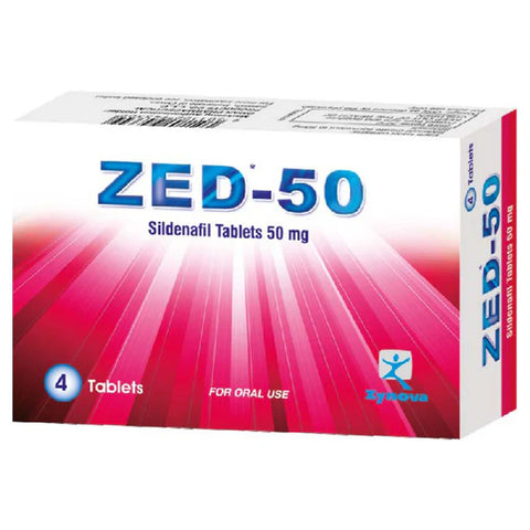Zed Tablet 50 Mg 4 Tablets