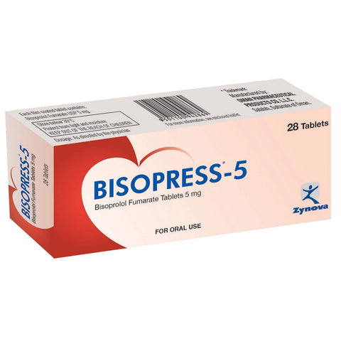 Bisopress 5 mg Tab 28's