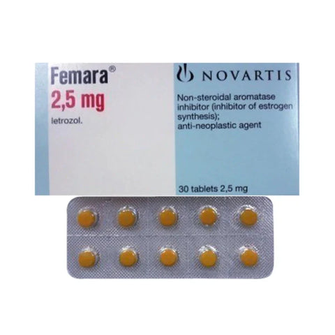 Femara 2.5 Mg Tablet, 30's