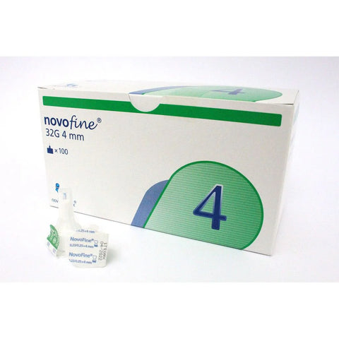 Novofine Needles 4 Mm 32 Gm