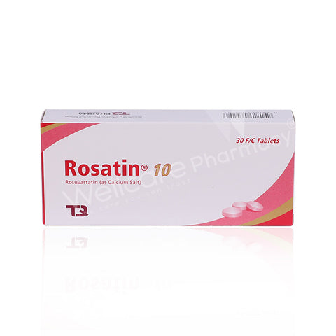 Rosatin 10Mg Tablets 30'S