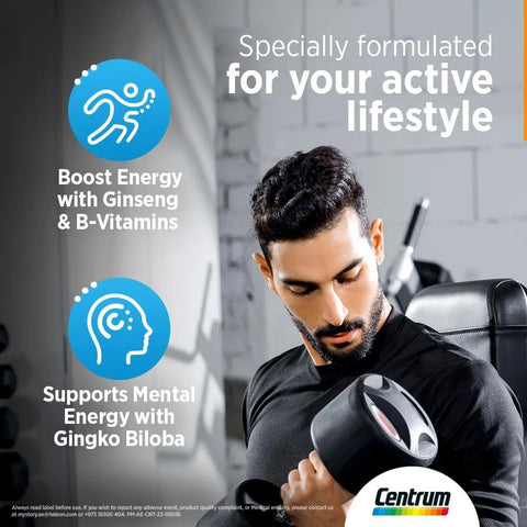 Centrum Energy Tablet 30's
