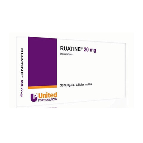 Ruatine 20mg 30 Softgel