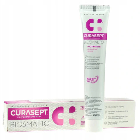 Curasept Biosmalto Sensitive T.P 75 ML