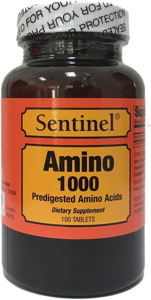 Sentinel Amino-1000 Tablets, 100S