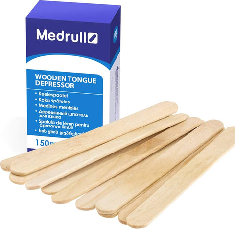Medrull Tongue Depressor Non sterile 100's
