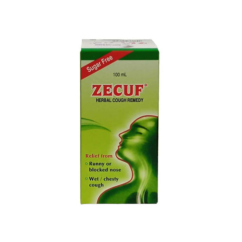 Zecuf Sugar Free Herbal Cough Syrup 100 ML