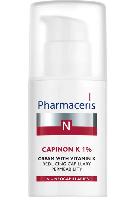Pharmaceris Capinon K 1% Cream, 30 ML – Advanced Care for Sensitive and Irritated Skin
