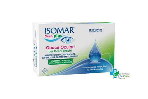 Isomar Occhi Plus Eye Drop 30s 0.5 Ml