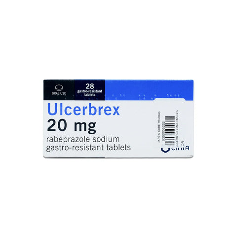 Ulcebrex 20 mg Tab 28's