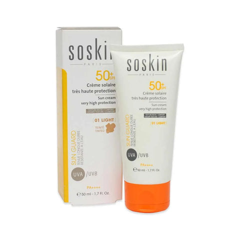 Soskin Spf50+ Sun Cream Vhp 01 Light Tint, 50 ML