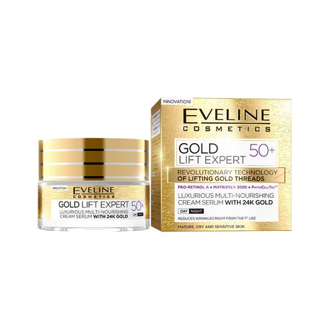 Eveline Gold Lift Exper 50+ Cream 50 Ml