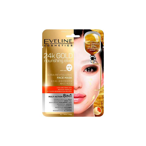 Eveline Face Mask 24K Gold