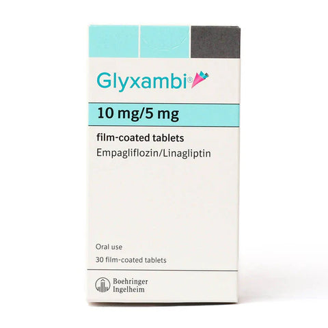 Glyxambi 10mg/5mg tab 30's