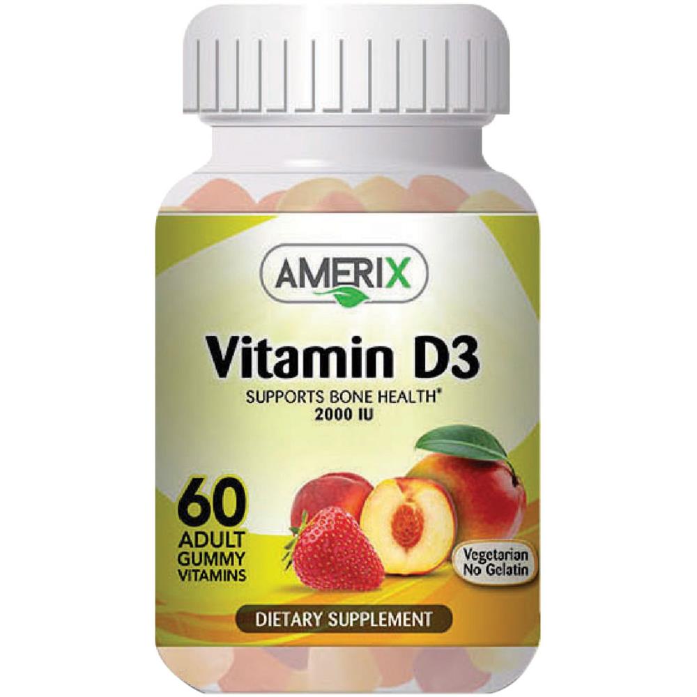 Amerix Age Amerix Vitamin D3 Adult Gummy 60's – PharmaCare Online