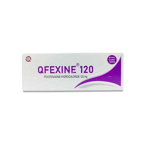 Qfexine 120mg Tablets 30 Pieces