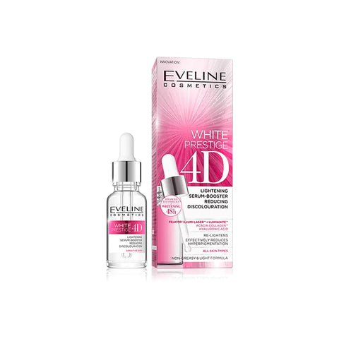 Eveline White Prestige 4D Lightening Serum Booster, 18 ML