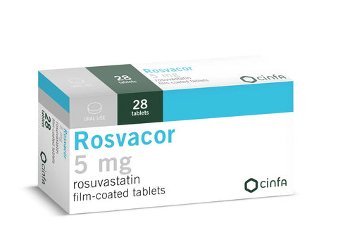 Rosvacor 5 Mg 28 Tablets