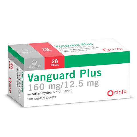 Vangaurd Plus 160/12.5 mg atb 28's