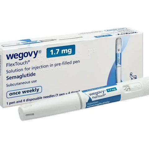 Wegovy 1.7 mg Inj 1's