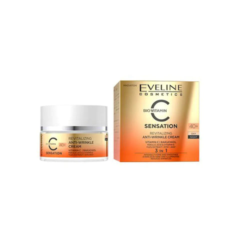 Eveline C Sensation Anti-Wrinkle Cream 40+, 50 ML