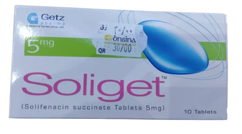 Soliget 5 Mg Tab 10's