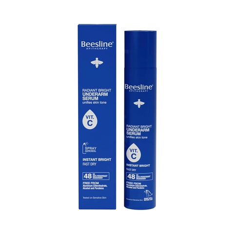 Beesline Radiant Bright Underarm Deo Spray Instant Bright 150 Ml